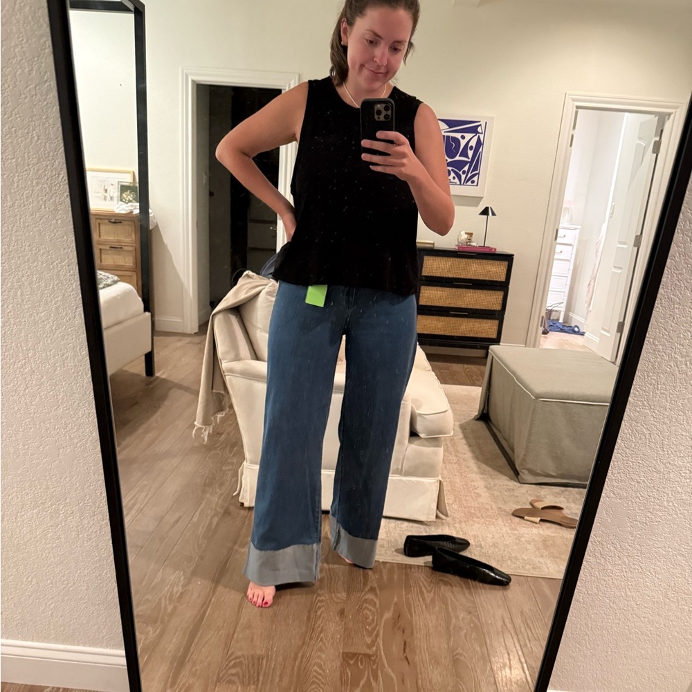 Sam Edelman Wide Leg Jeans